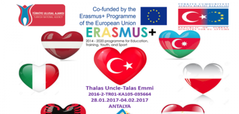 AB ERASMUS+ KA1 THALAS UNCLE  PROJESİ