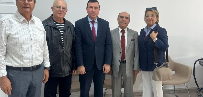 Antalya Sağlık Müdürü Prof. Dr. Behzat Özkan ve Kamu Hastaneleri Başkanı  Dr .Murat Türkyılmaz ı ziyaret