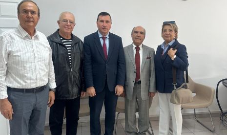 Antalya Sağlık Müdürü Prof. Dr. Behzat Özkan ve Kamu Hastaneleri Başkanı  Dr .Murat Türkyılmaz ı ziyaret